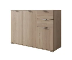 Adita 3 - Dressoir - Licht eiken - 107x35x75 cm