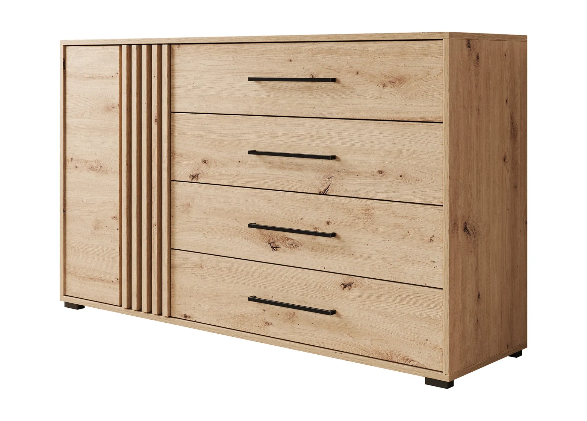 Adyson - Dressoir - Eiken - 138x40x82 cm