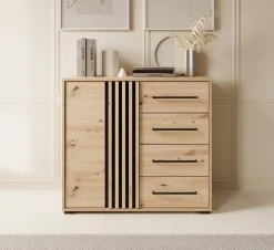 Adyson - Dressoir - Eiken - 93x40x82 cm