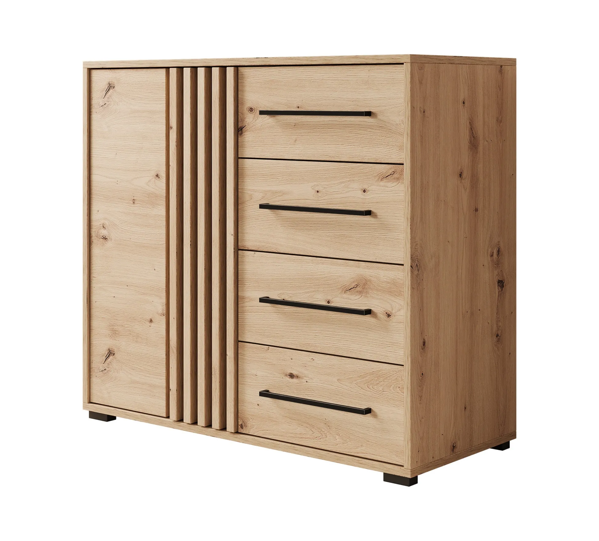 Adyson - Dressoir - Eiken - 93x40x82 cm