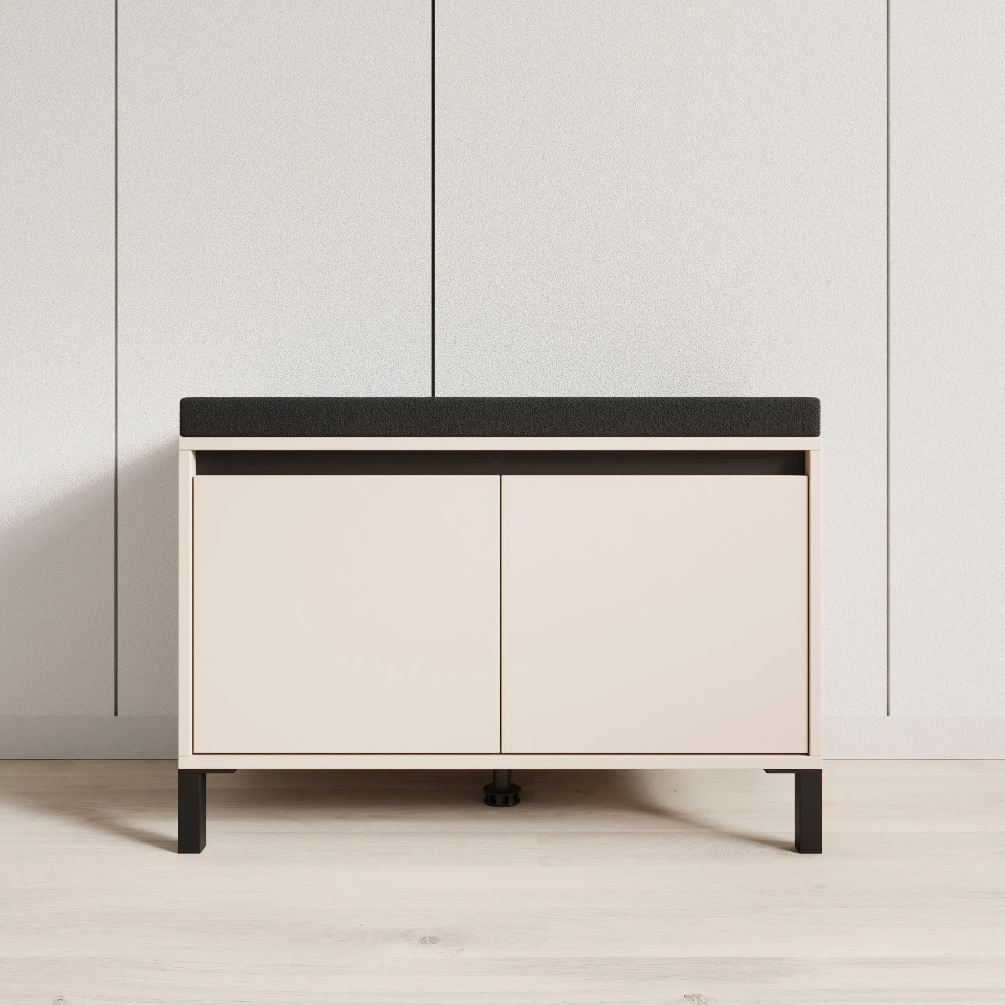 Alessa - Schoenenkast - Beige - 80x40x57 cm