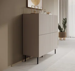 Alex - Dressoir - Beige - 101x42x106 cm