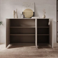 Amber - Dressoir - Beige - 154x35x99 cm