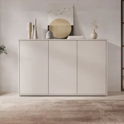 Amber - Dressoir - Beige - 154x35x99 cm