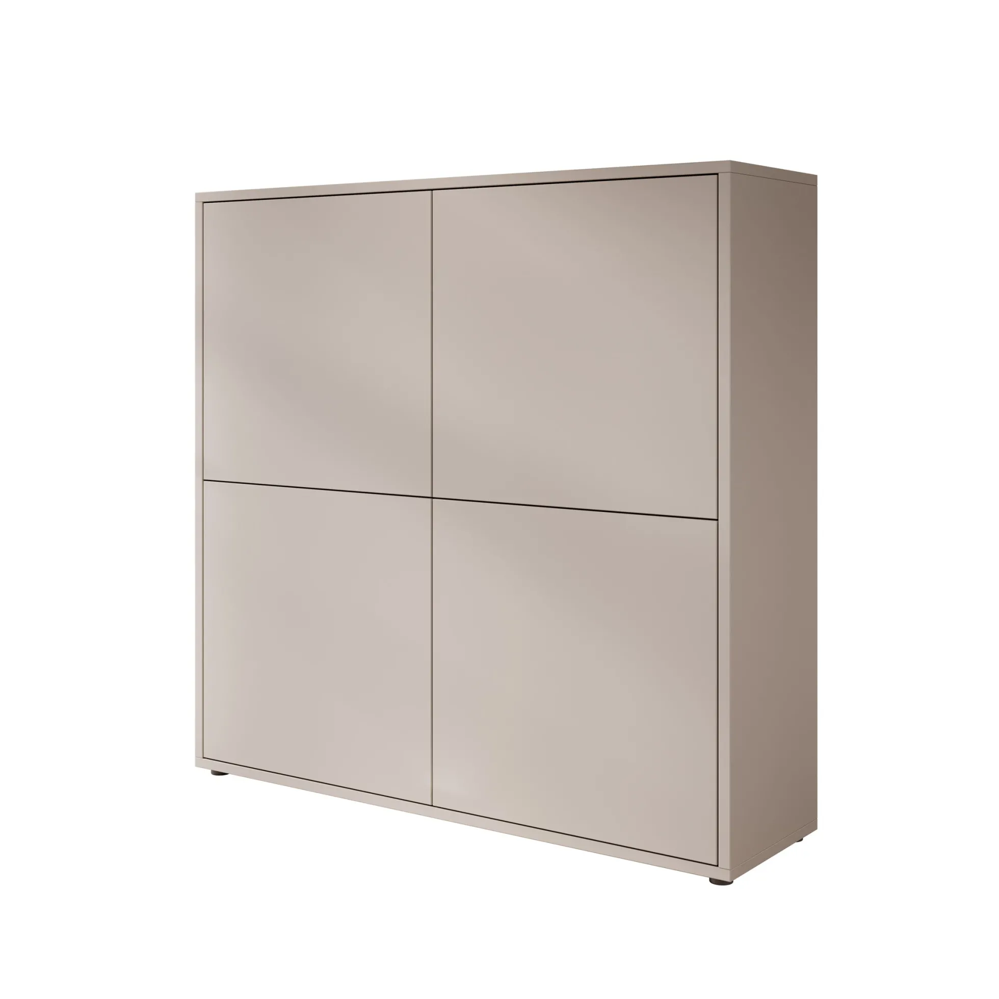Amber - Dressoir - Beige - 125x35x122 cm