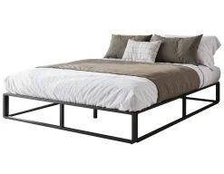 Andrea - Tweepersoonsbed - Metaal zwart - 160x200 cm