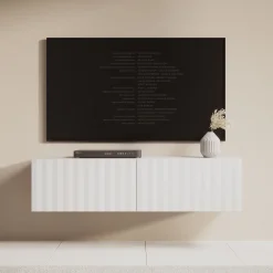 Angelina - TV-Meubel - Wit - 128 cm