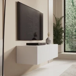 Angelina - TV-Meubel - Wit - 128 cm