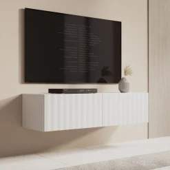Angelina - TV-Meubel - Wit - 128 cm