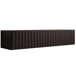 Angelina - TV-Meubel - Zwart - 154 cm