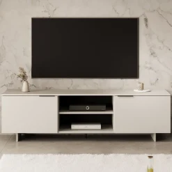 Ankara - TV-Meubel met 2 deuren - Beige - 180 cm