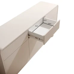 Anobo - Dressoir - Beige - 160x39x75 cm