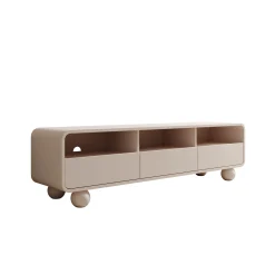 Anobo - TV-Meubel - Beige - 160x39x44 cm
