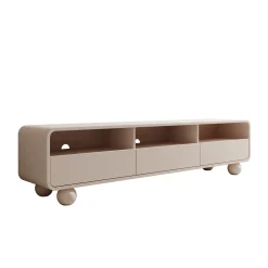 Anobo - TV-Meubel - Beige - 180x39x44 cm