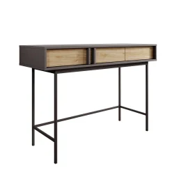 Antigo - Kaptafel - Eiken/Antraciet - 123x43x83 cm