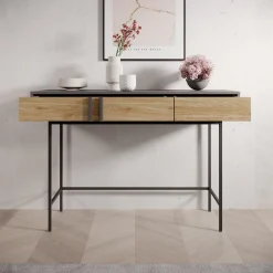 Antigo - Kaptafel - Eiken/Antraciet - 123x43x83 cm
