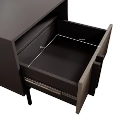 Antigo - Nachtkastje - Beige/Antraciet - 53x43x53 cm