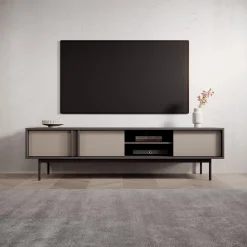 Antigo - TV-Meubel - Beige/Antraciet - 163x43x43 cm