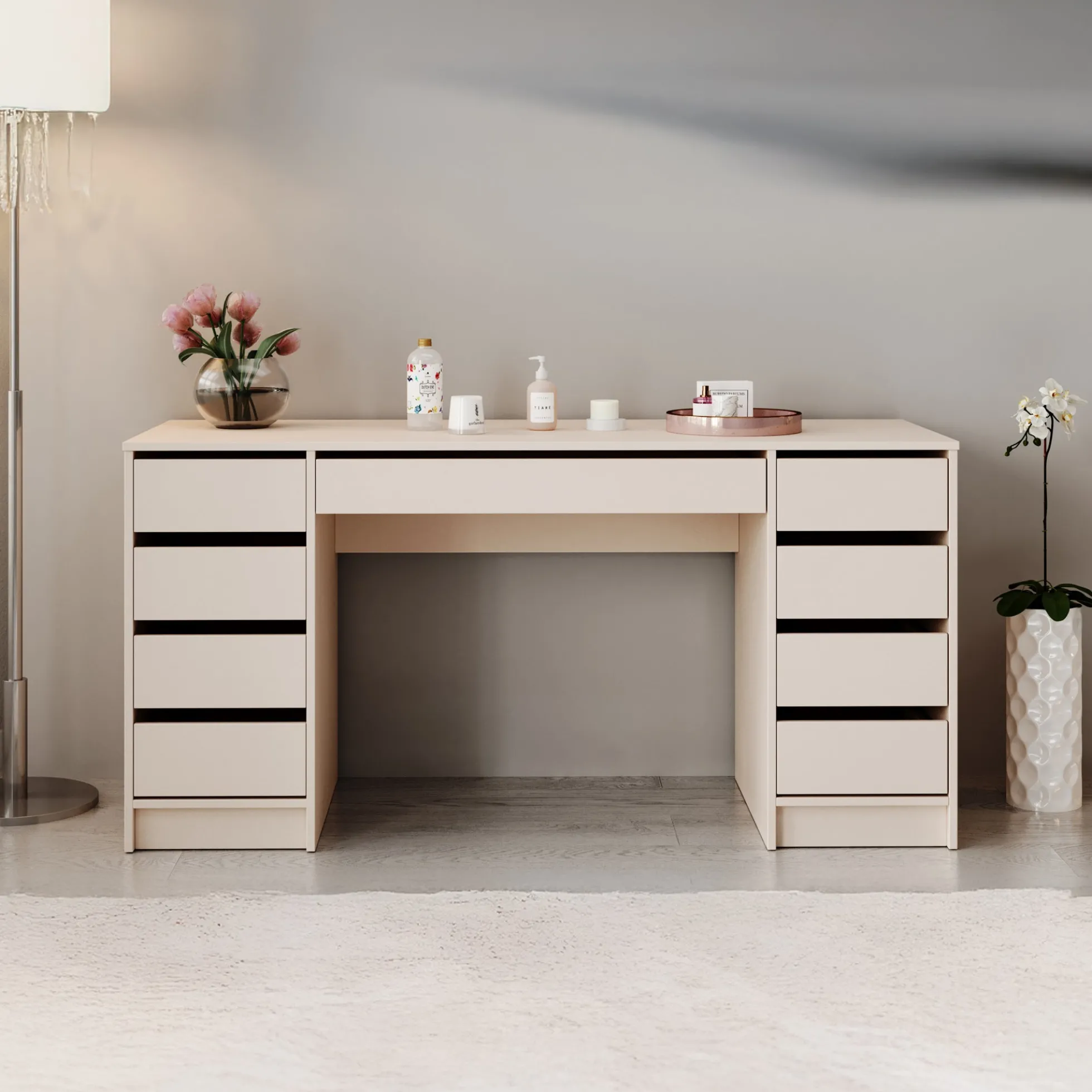 Arco 2 - Kaptafel - Beige - 154x55 cm