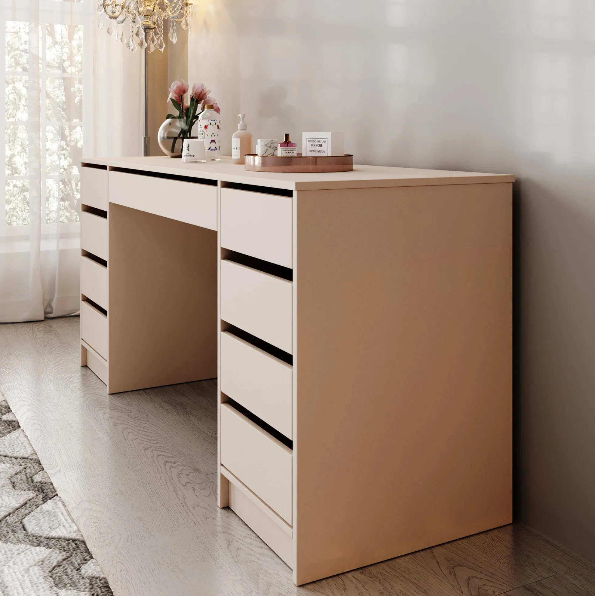 Arco 2 - Kaptafel - Beige - 154x55 cm