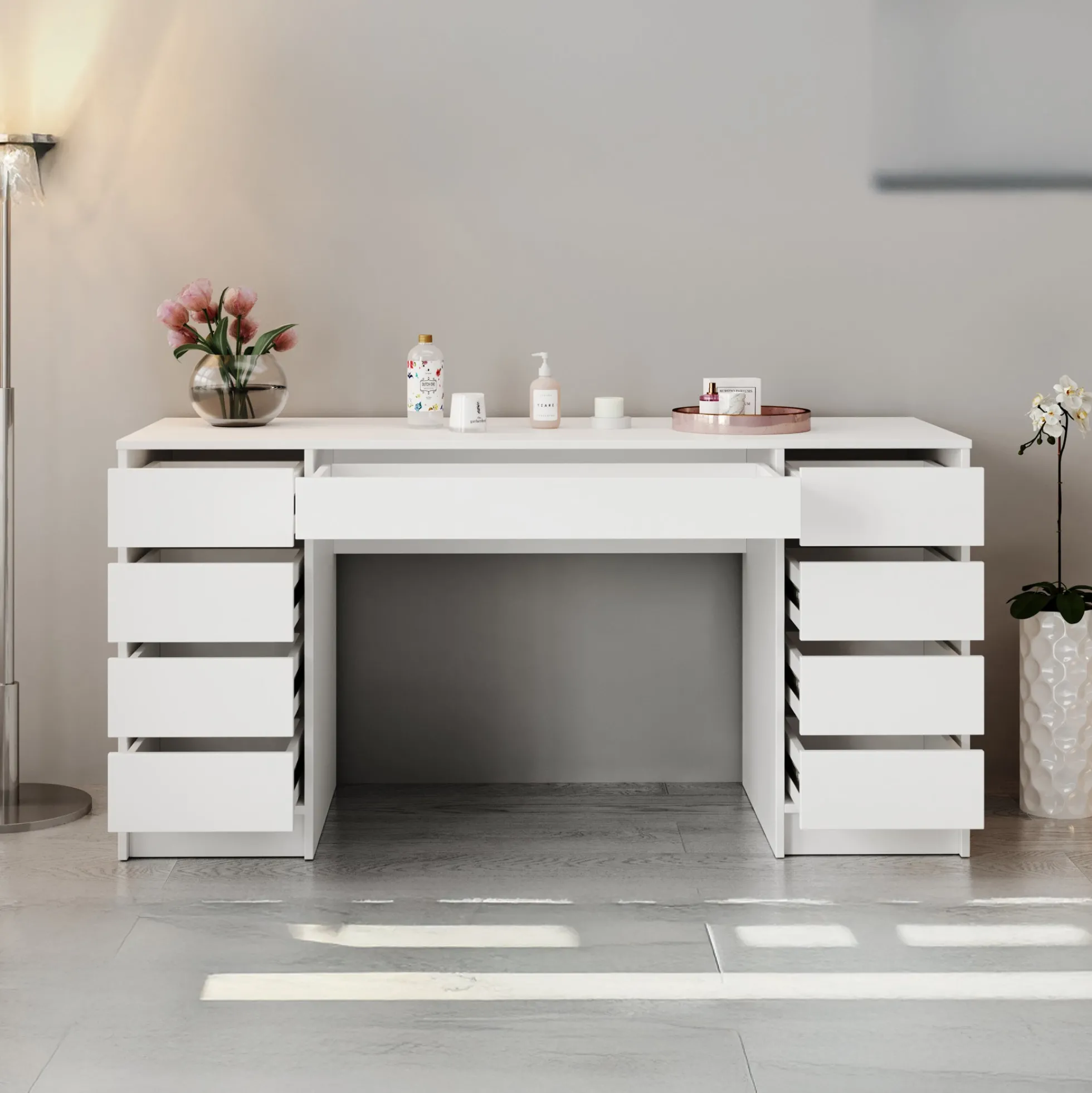 Arco 2 - Kaptafel - Wit - 154x55 cm