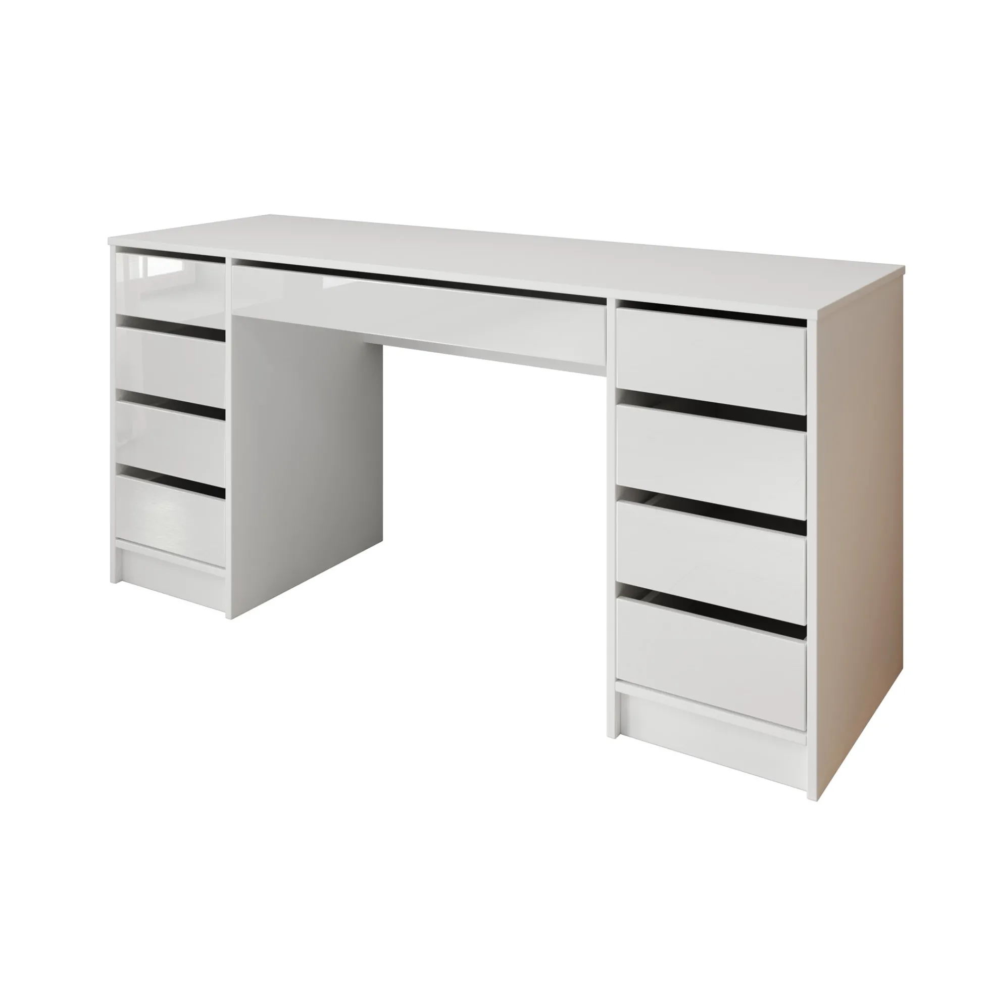 Arco 2 - Kaptafel - Wit hoogglans - 154x55 cm