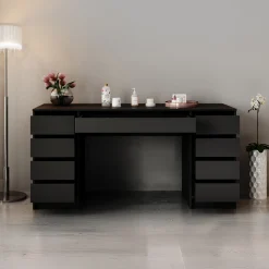 Arco 2 - Kaptafel - Zwart - 154x55 cm