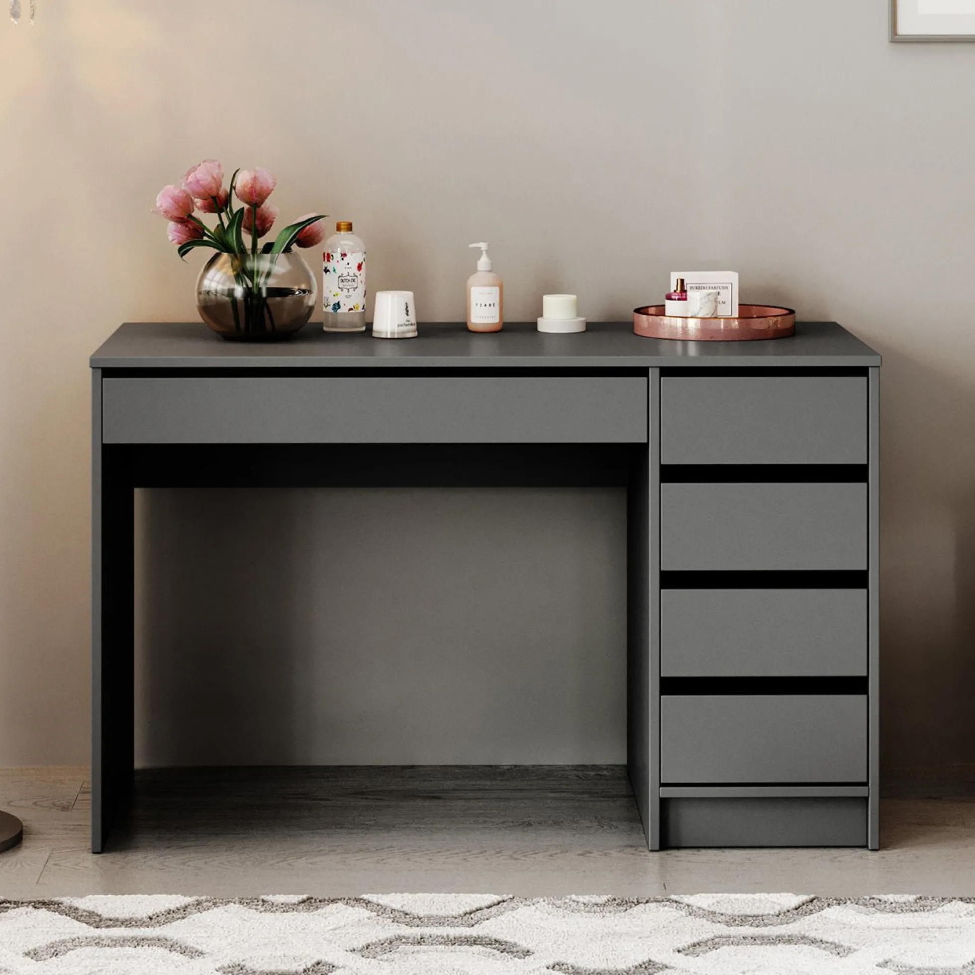 Arco - Kaptafel - Antraciet - 120x55 cm