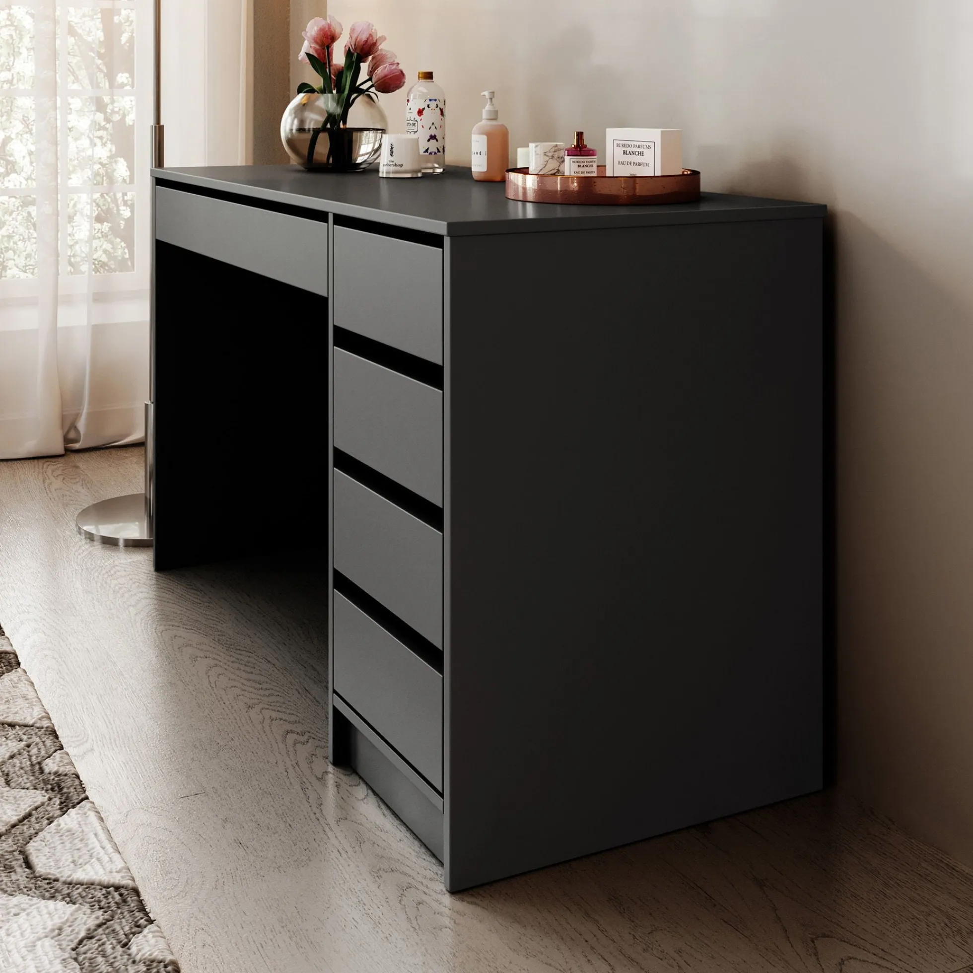 Arco - Kaptafel - Antraciet - 120x55 cm
