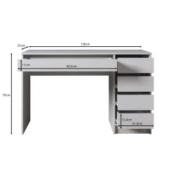Arco - Kaptafel - Beige - 120x55 cm