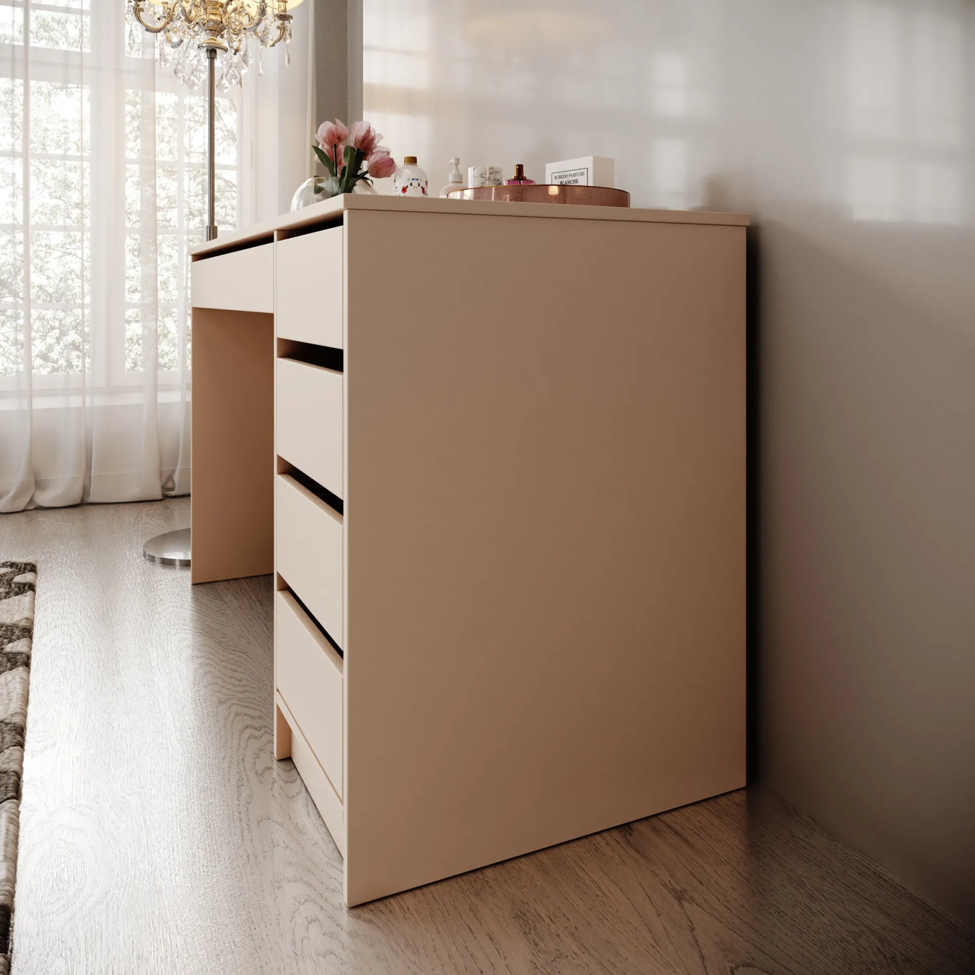 Arco - Kaptafel - Beige - 120x55 cm