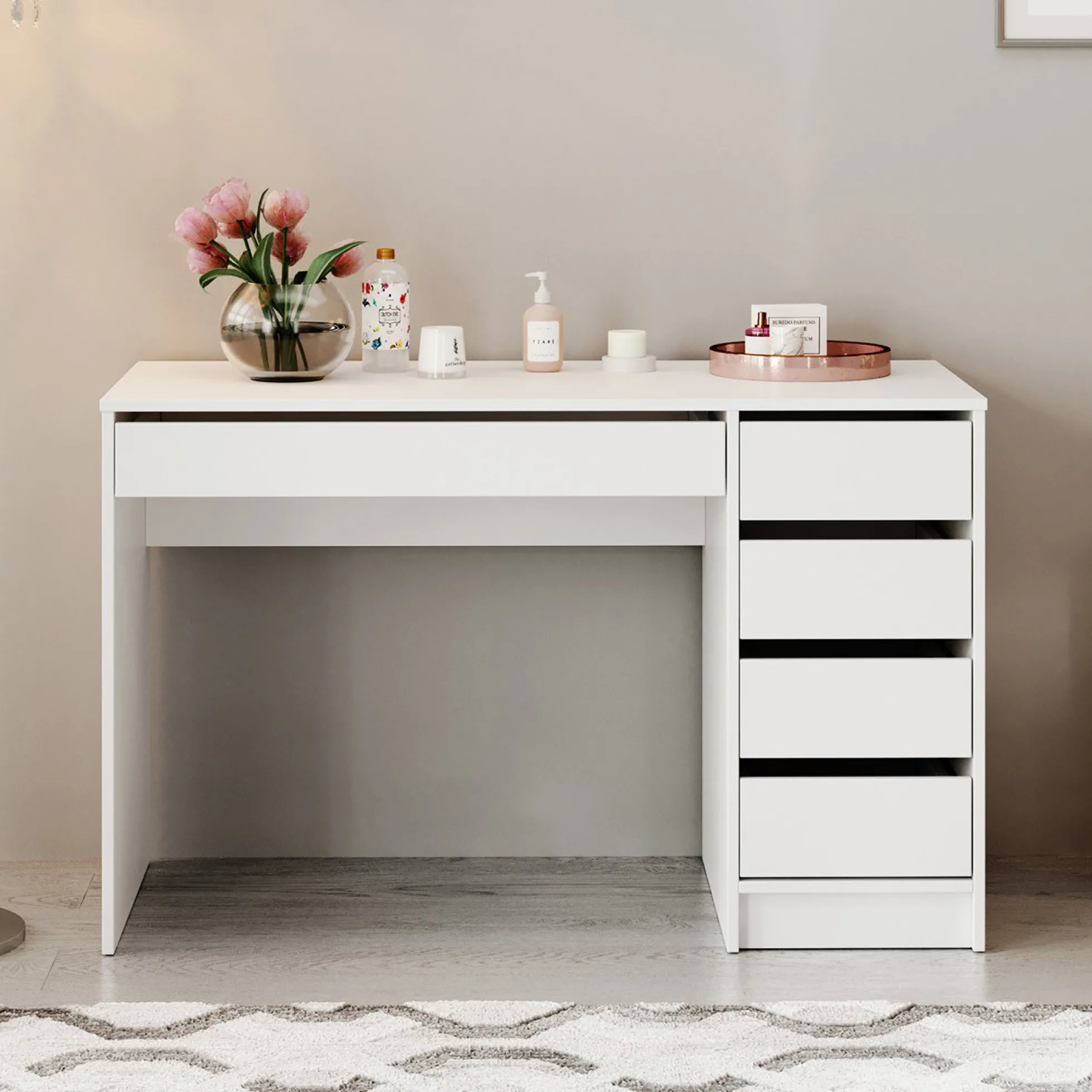 Arco - Kaptafel - Wit - 120x55 cm