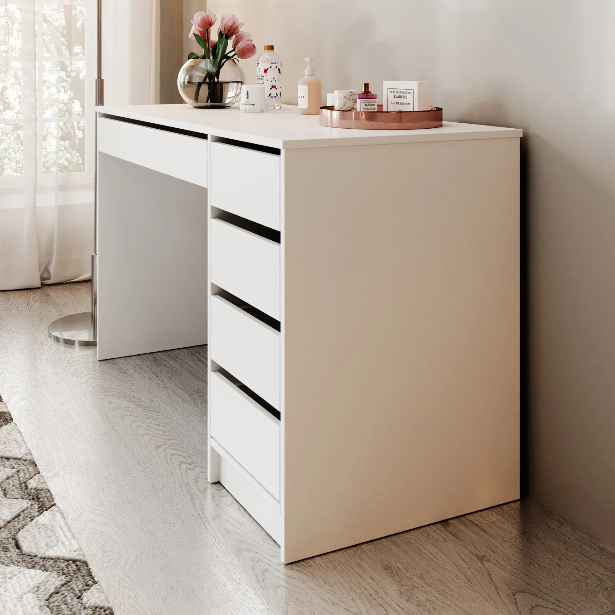 Arco - Kaptafel - Wit - 120x55 cm