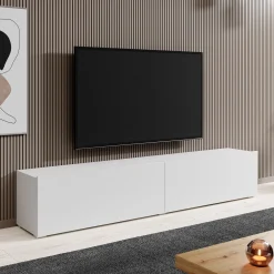 Asilento - TV-Meubel - Mat wit - 180 cm