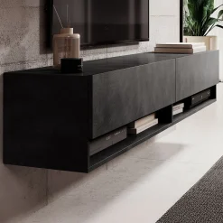 Asino - TV-Meubel - Grijs - 180 cm