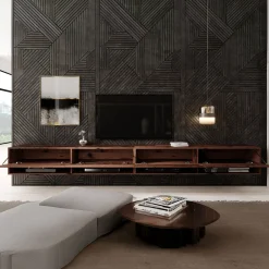 Asino - TV-Meubel - Old wood - 280 cm