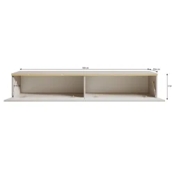 Assunta - TV-Meubel - Beige - 180 cm