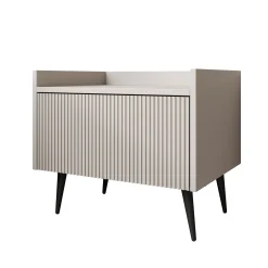 Asty - Nachtkastje - Beige - 52x41x45 cm
