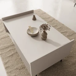 Asty - Salontafel - Beige - 100x60x45 cm