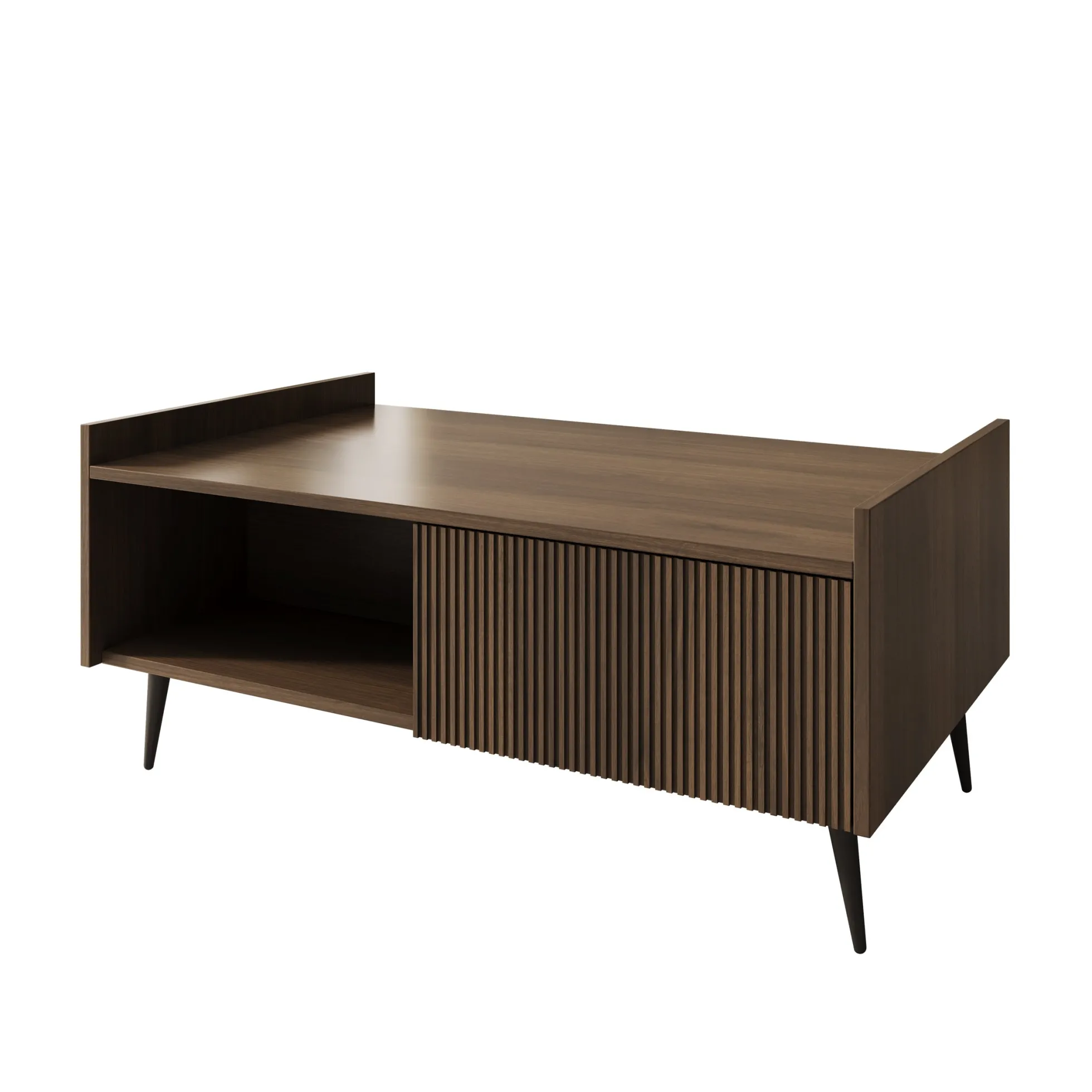 Asty - Salontafel - Donker eiken - 100x60x45 cm