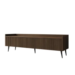 Asty - TV-Meubel - Donker eiken - 150x40x45 cm