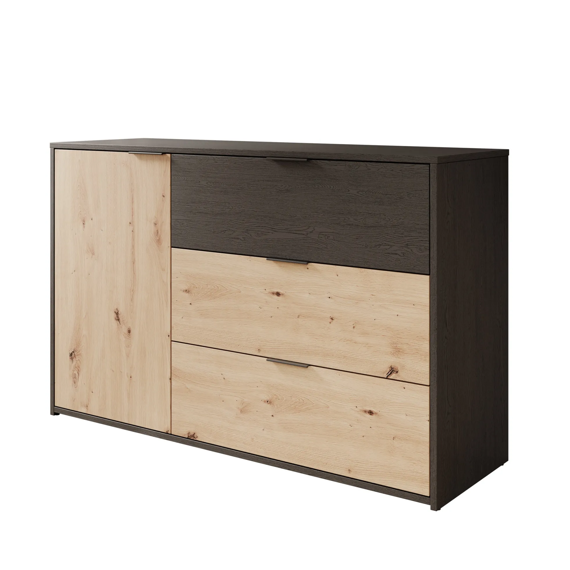 Augustus - Dressoir - Eiken - 125x40x80 cm