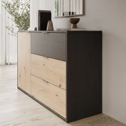 Augustus - Dressoir - Eiken - 125x40x80 cm