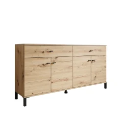 Avellio - Dressoir - Eikenpatroon - 154x35x78 cm