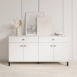Avellio - Dressoir - Wit - 154x35x78 cm