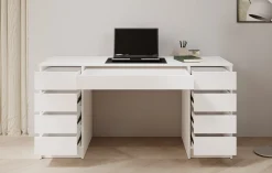 Avio 2 - Bureau - Wit - 154x55 cm