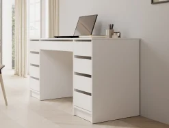 Avio 2 - Bureau - Wit - 154x55 cm