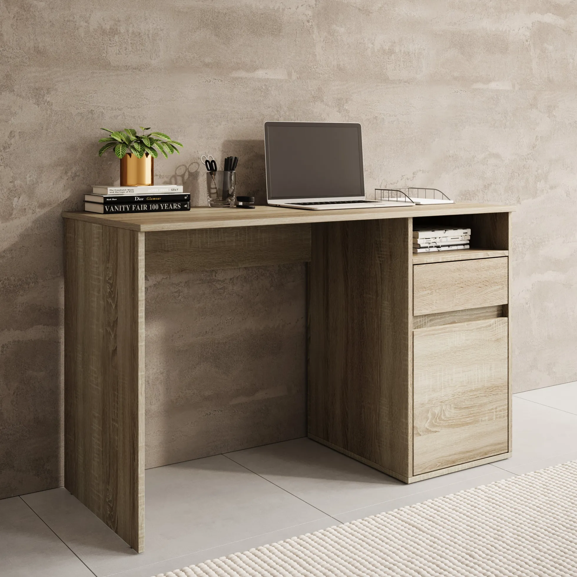 Babot 1 - Bureau - Eiken - 120x54 cm