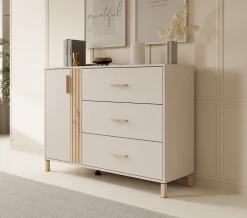 Bahia - Dressoir - Beige - 125x40x90 cm
