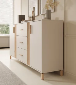Bahia - Dressoir - Beige - 163x40x90 cm